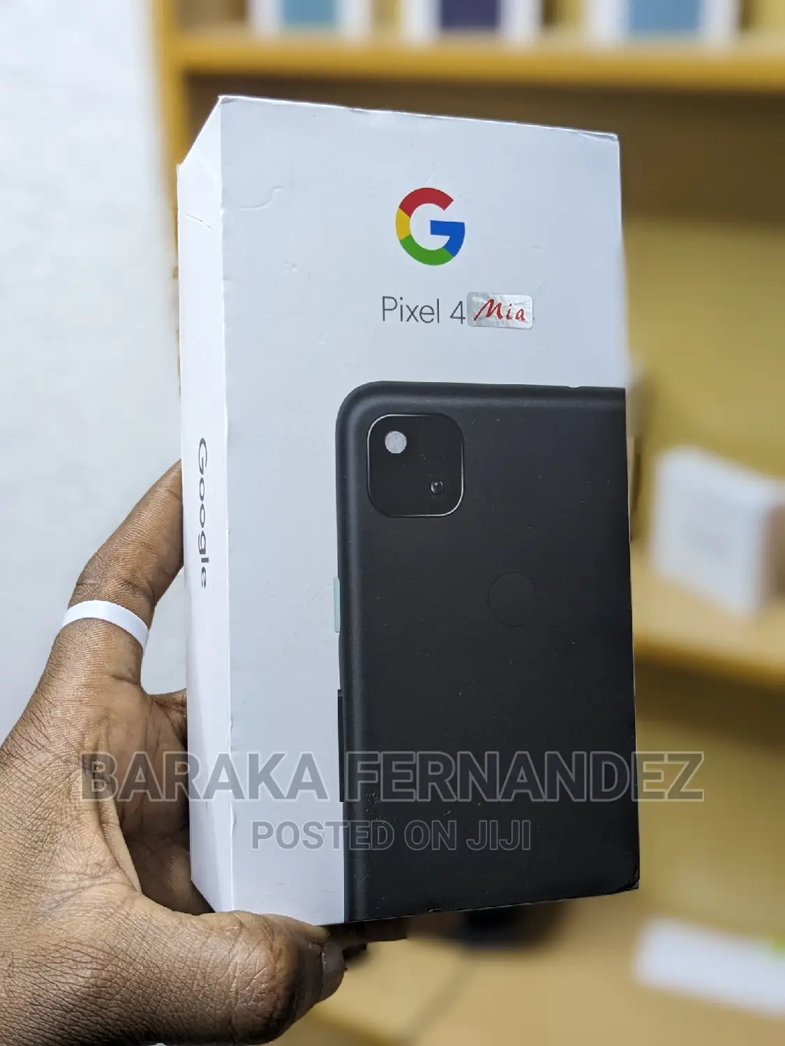 New Google Pixel 4a 128 GB Black