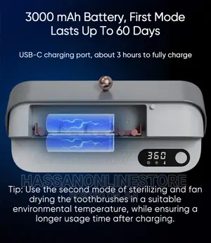 UV Toothbrush Sanitizer Dryer Heating
