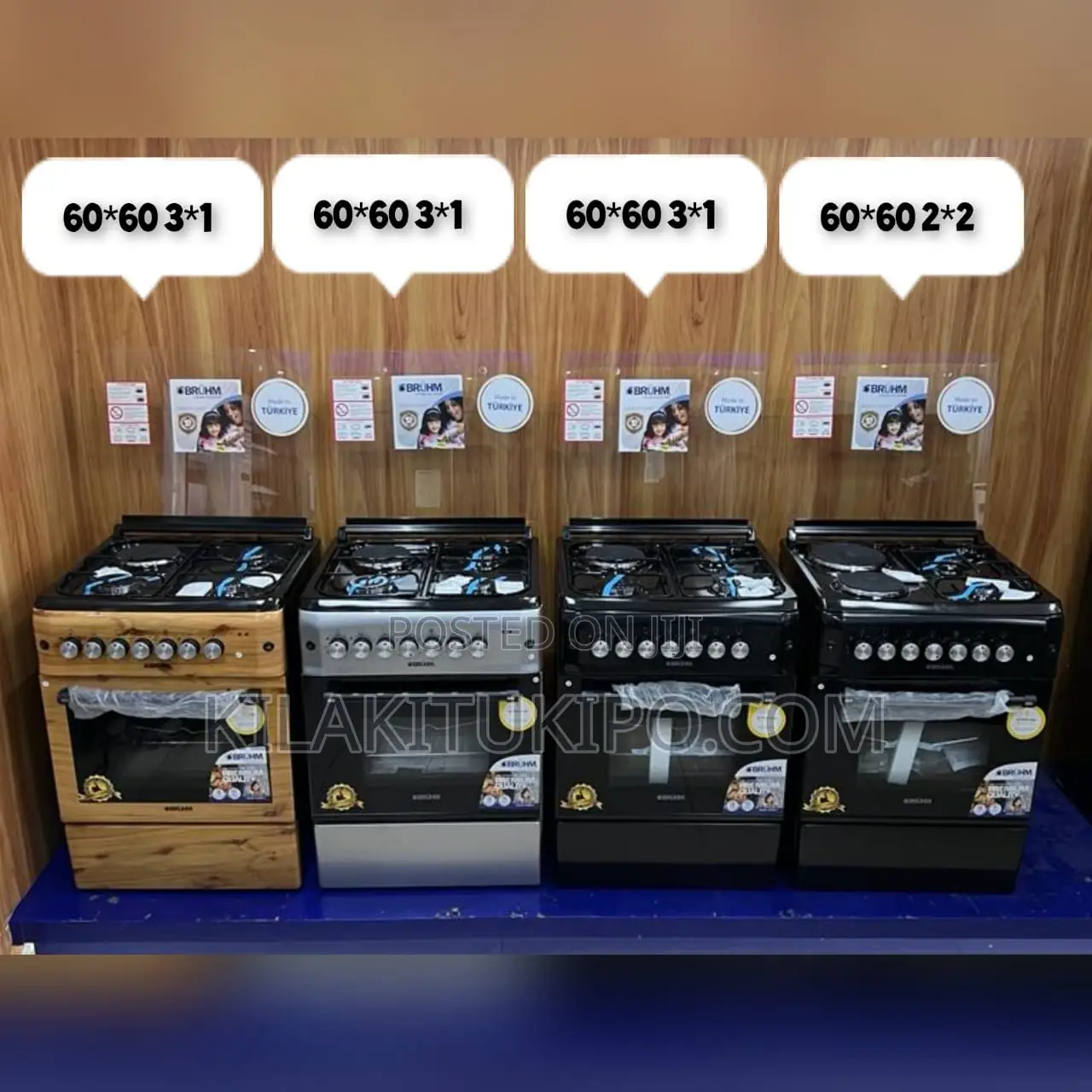 Bruhm Mixer Oven Cooker 60×60cm