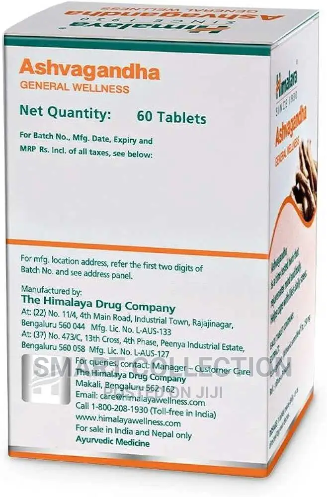Himalaya Ashvagandha Tablets for Rejuvenating Mind Body