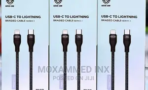 Braided Cable USB C to Lightning
