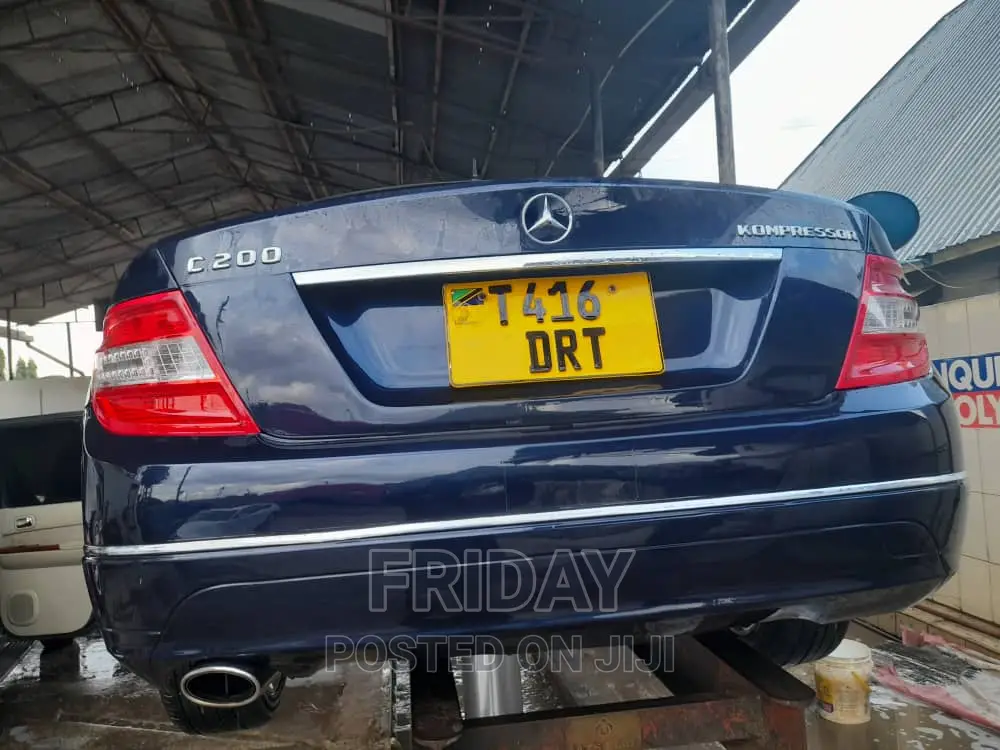Mercedes-Benz C-Class 2008 Black