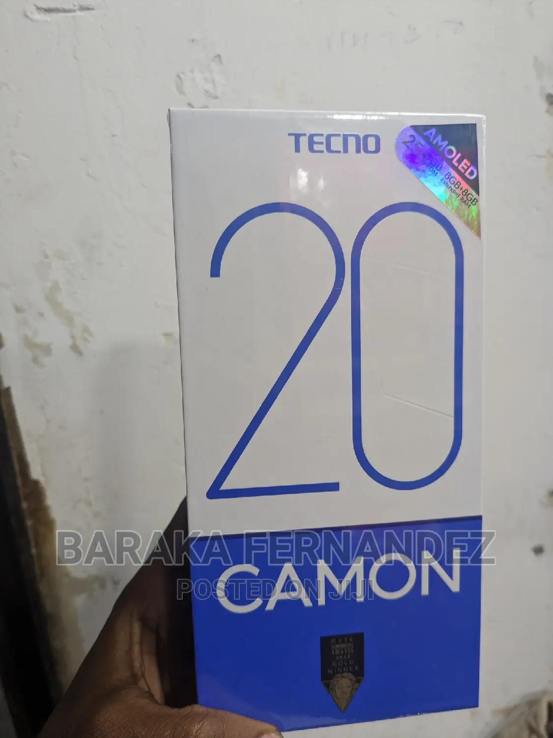 New Tecno Camon 20 256 GB Black