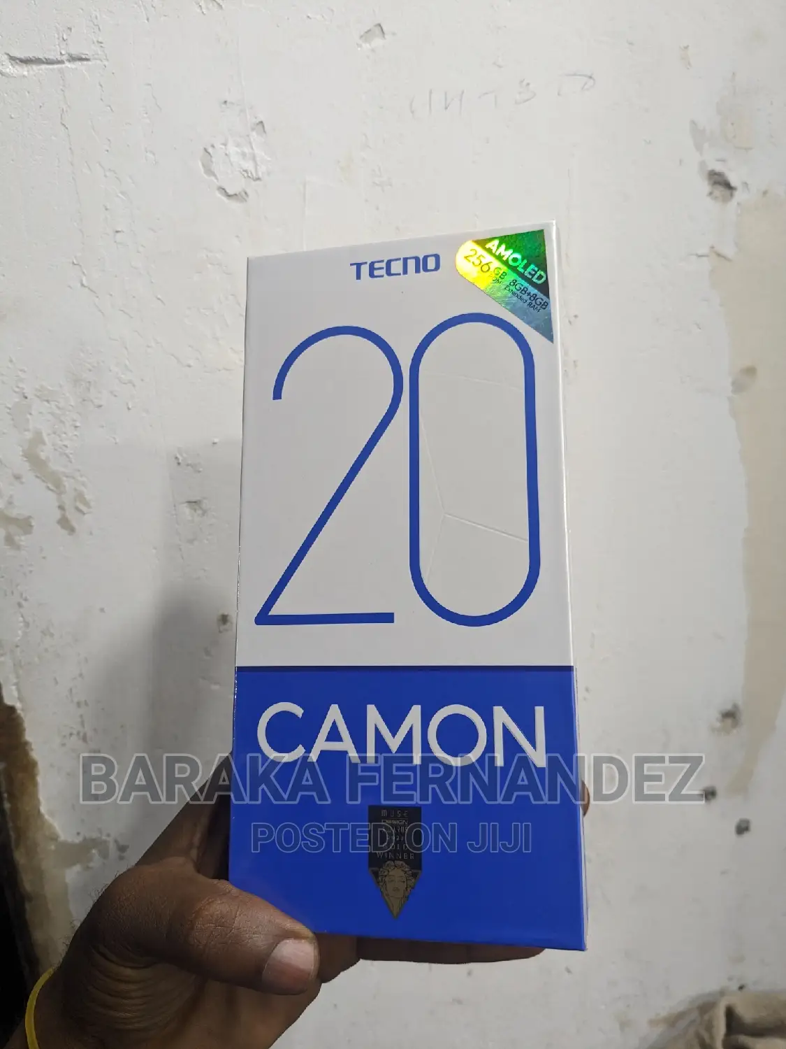 New Tecno Camon 20 256 GB Black