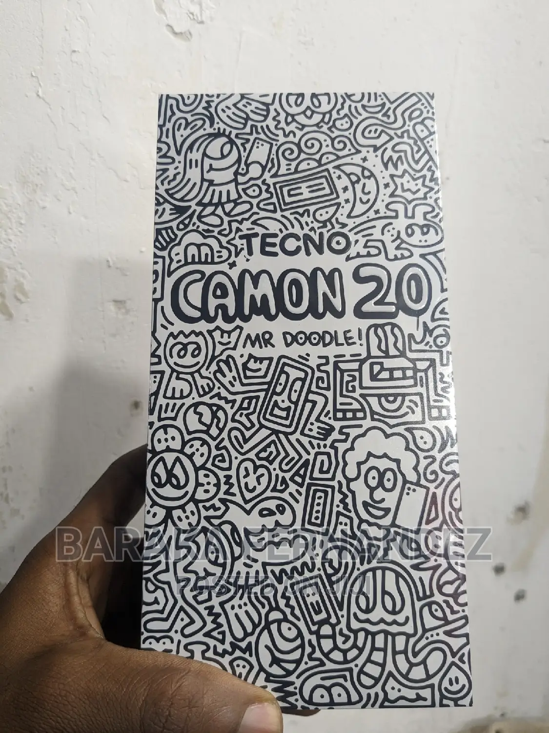 New Tecno Camon 20 Mr. Doodle Edition 256 GB Blue