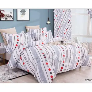 Set Ya Pazia 4 Foronya 4 Na Shuka 2 King Size