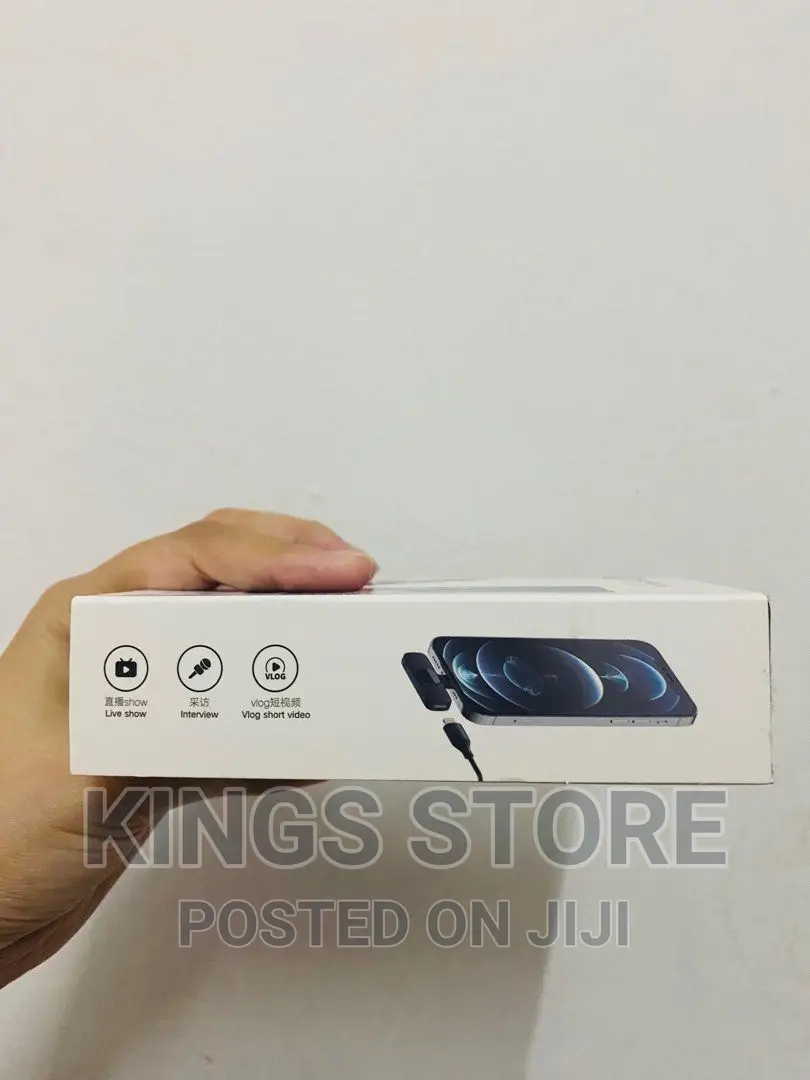 Wireless Double Microphone for Smartphone for iPhone Type-C