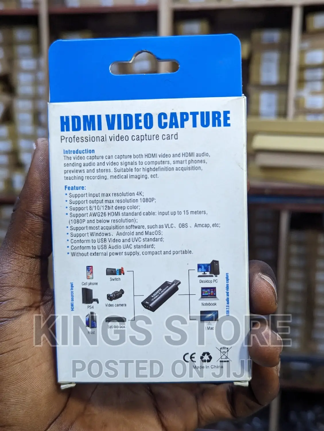 Video Capture Card HDMI to USB Game Video Capture