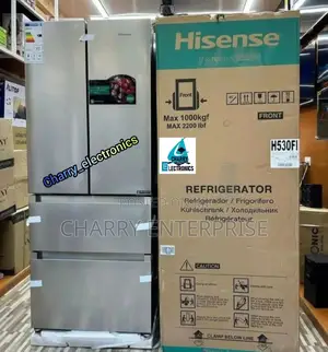 HISENSE Refrigerator H530fi (French DOOR)
 380 Litres