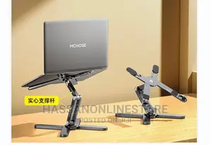 Adjustable Portable Aluminum 360° Rotating Laptop Stand