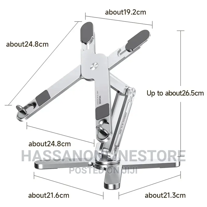 Adjustable Portable Aluminum 360° Rotating Laptop Stand
