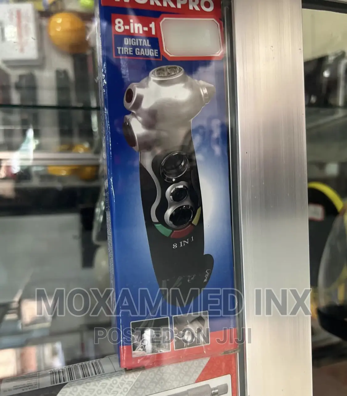 Workpro Digital Tyre Gauge 8 in 1