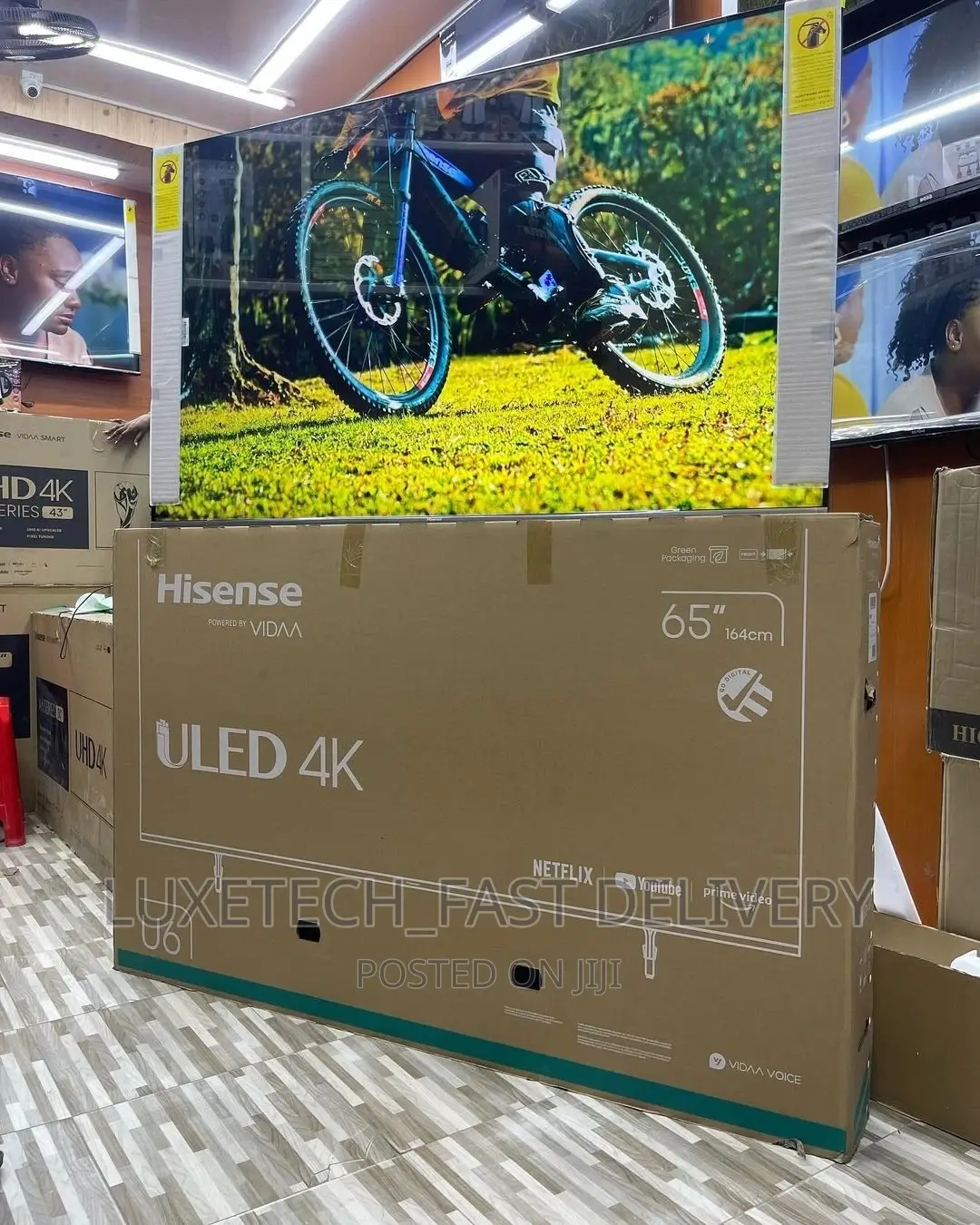 Hisense 65 Inches U6 Uled Smart Uhd TV Premium Quality