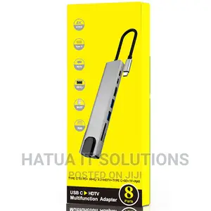 8 In 1 USB Type-c HUB HD Multi-port USB 3.0 Type-c