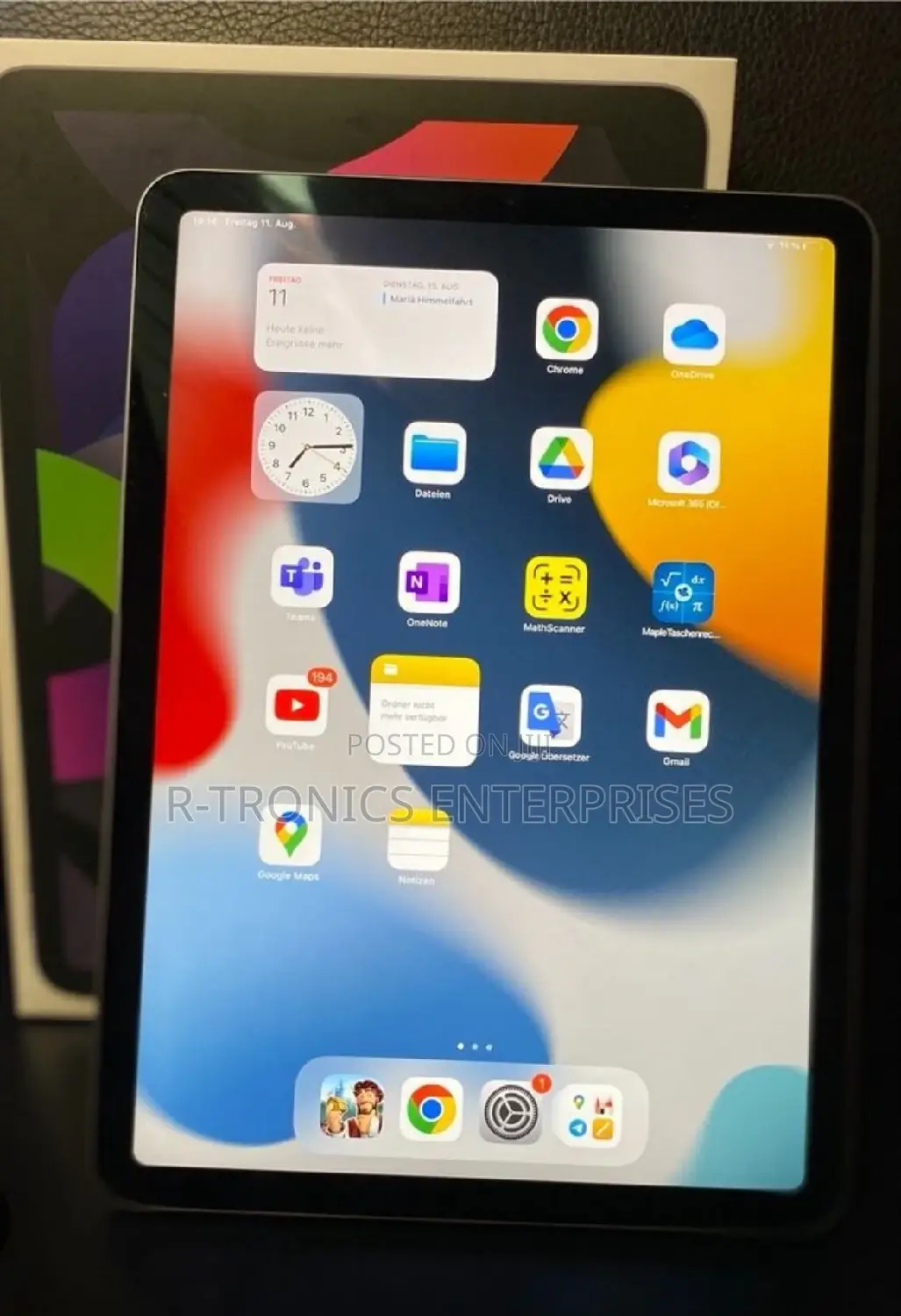 New Apple iPad (2022) 64 GB Gray