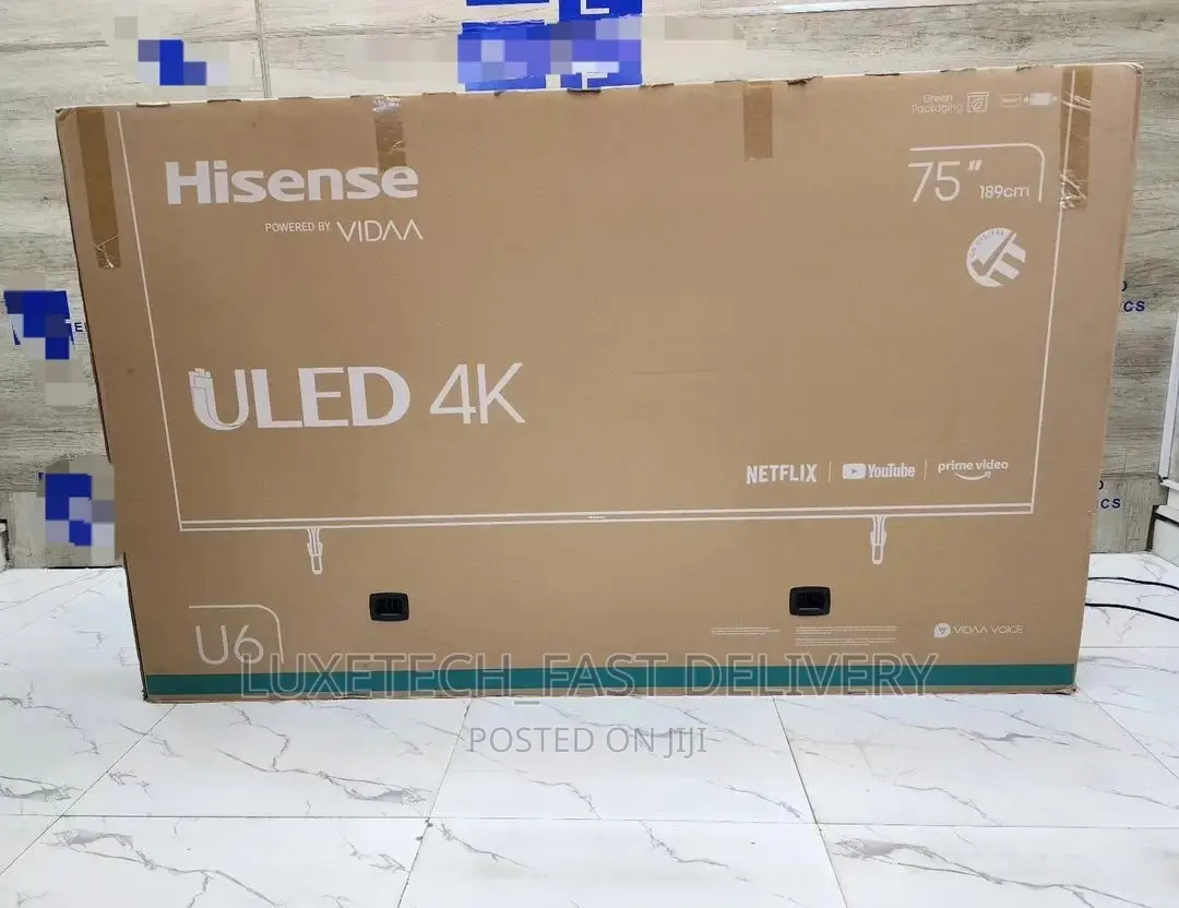 Hisense 75 Inches Uled U6 Series Smart Tv Premium