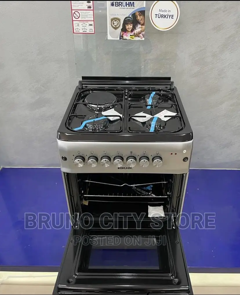 Bruhm Gas Cooker With Oven 4 Burner in Ilala Kitchen Appliances
