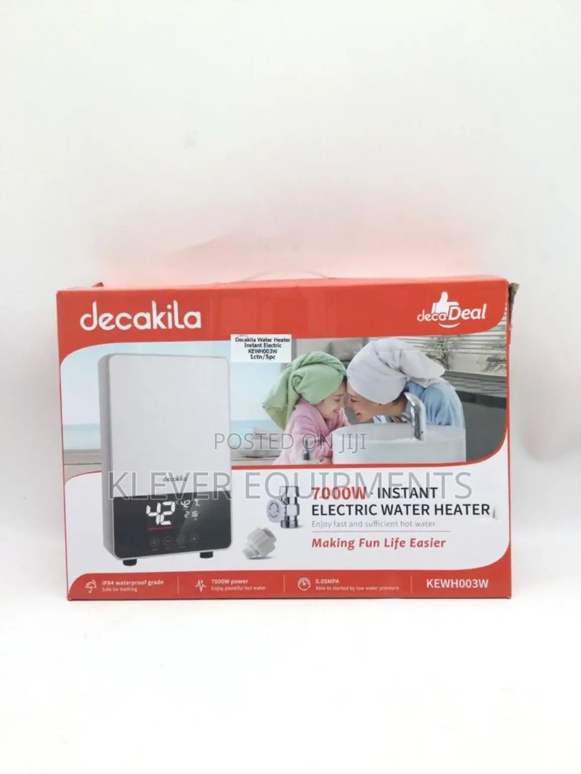 Decakila Instant Water Heater 7000watts