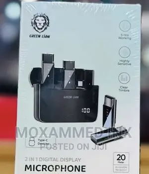 2 in 1 Digital Display Microphone