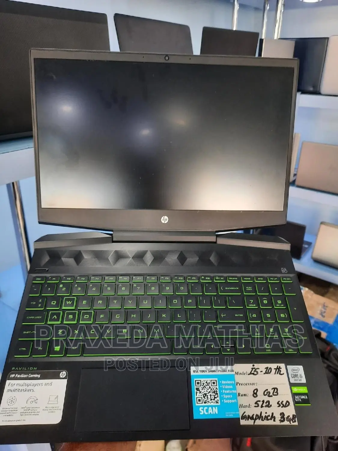 New Laptop HP Pavilion 15 8GB Intel Core I5 SSD 512GB