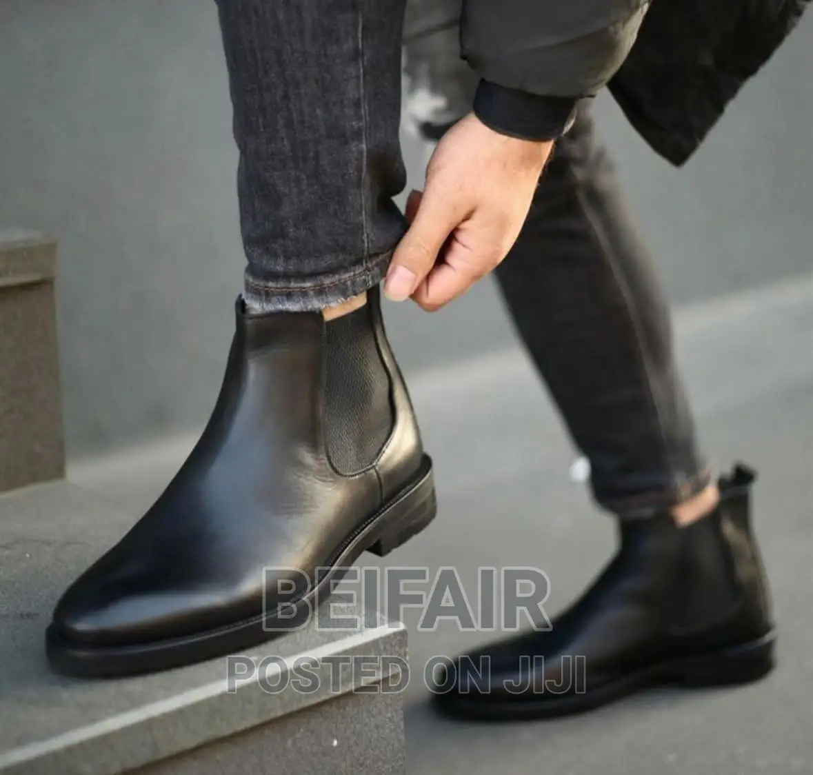 Buti Za Kiume Za Ngozi | Men's Leather Boots