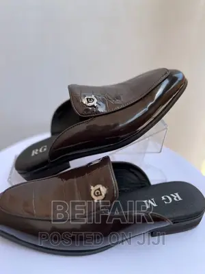 Half Shoes | Viatu Vya Kiume Vya Ngozi