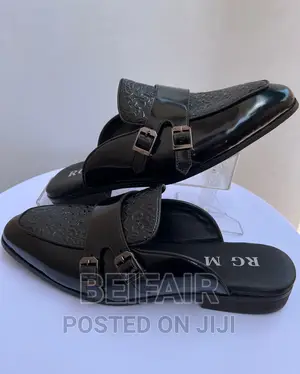 Half Shoes | Viatu Vya Kiume Vya Ngozi