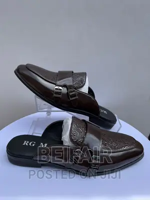 Half Shoes | Viatu Vya Kiume Vya Ngozi