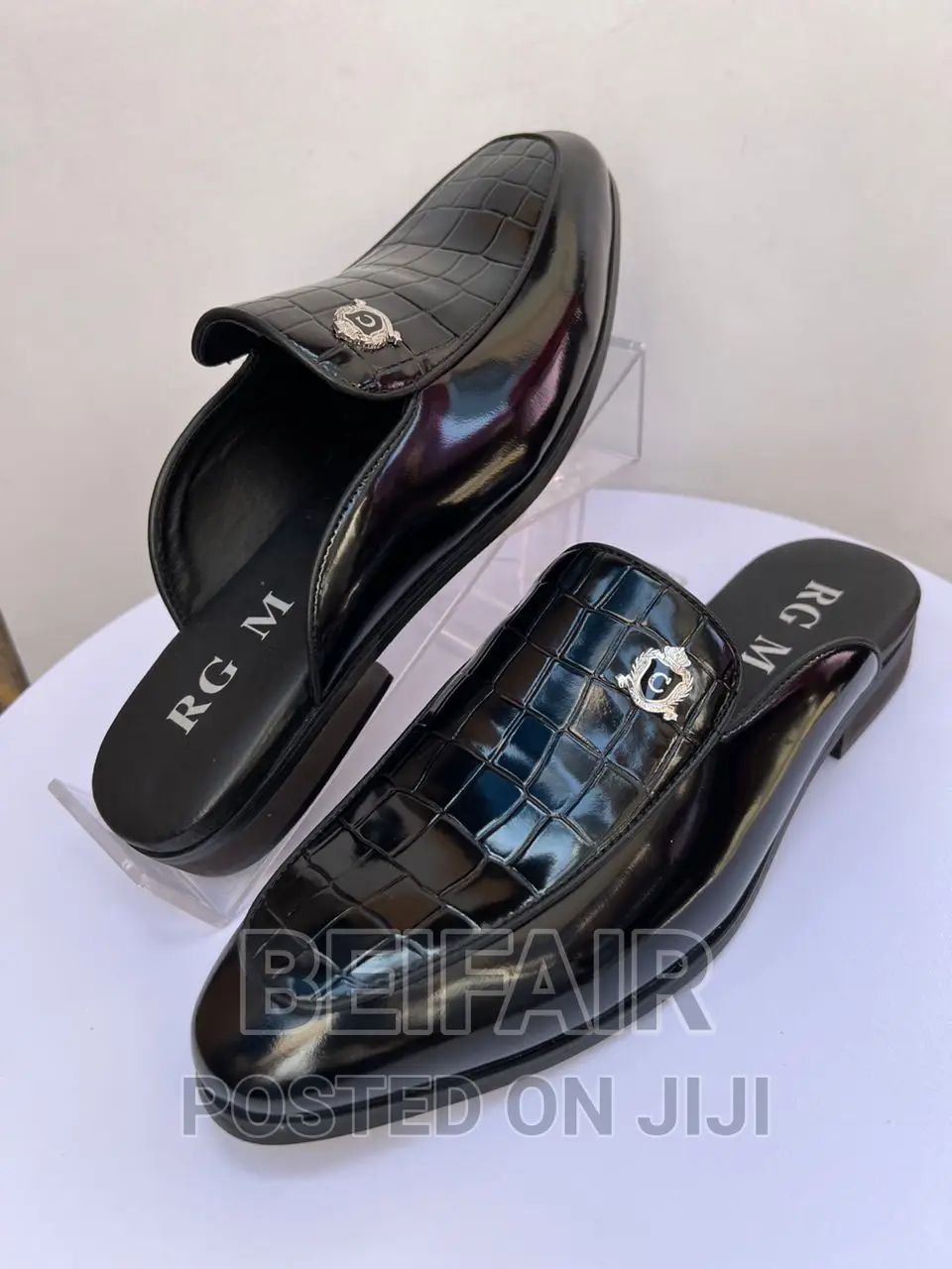 Half Shoes | Viatu Vya Kiume Vya Ngozi