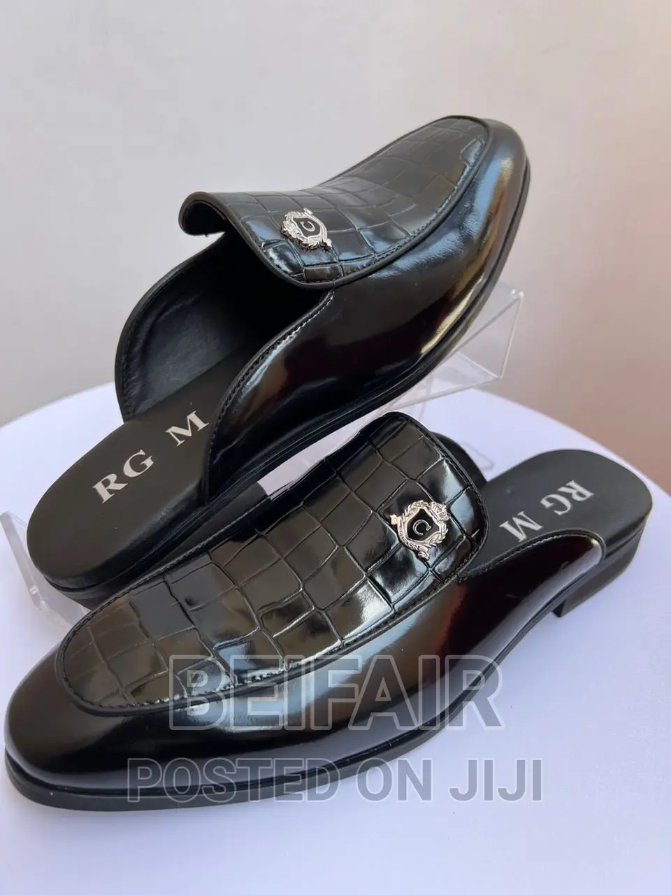Half Shoes | Viatu Vya Kiume Vya Ngozi