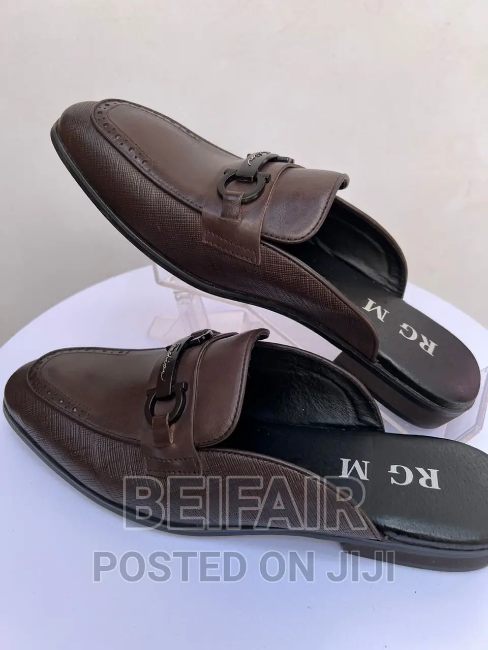 Half Shoes | Viatu Vya Kiume Vya Ngozi