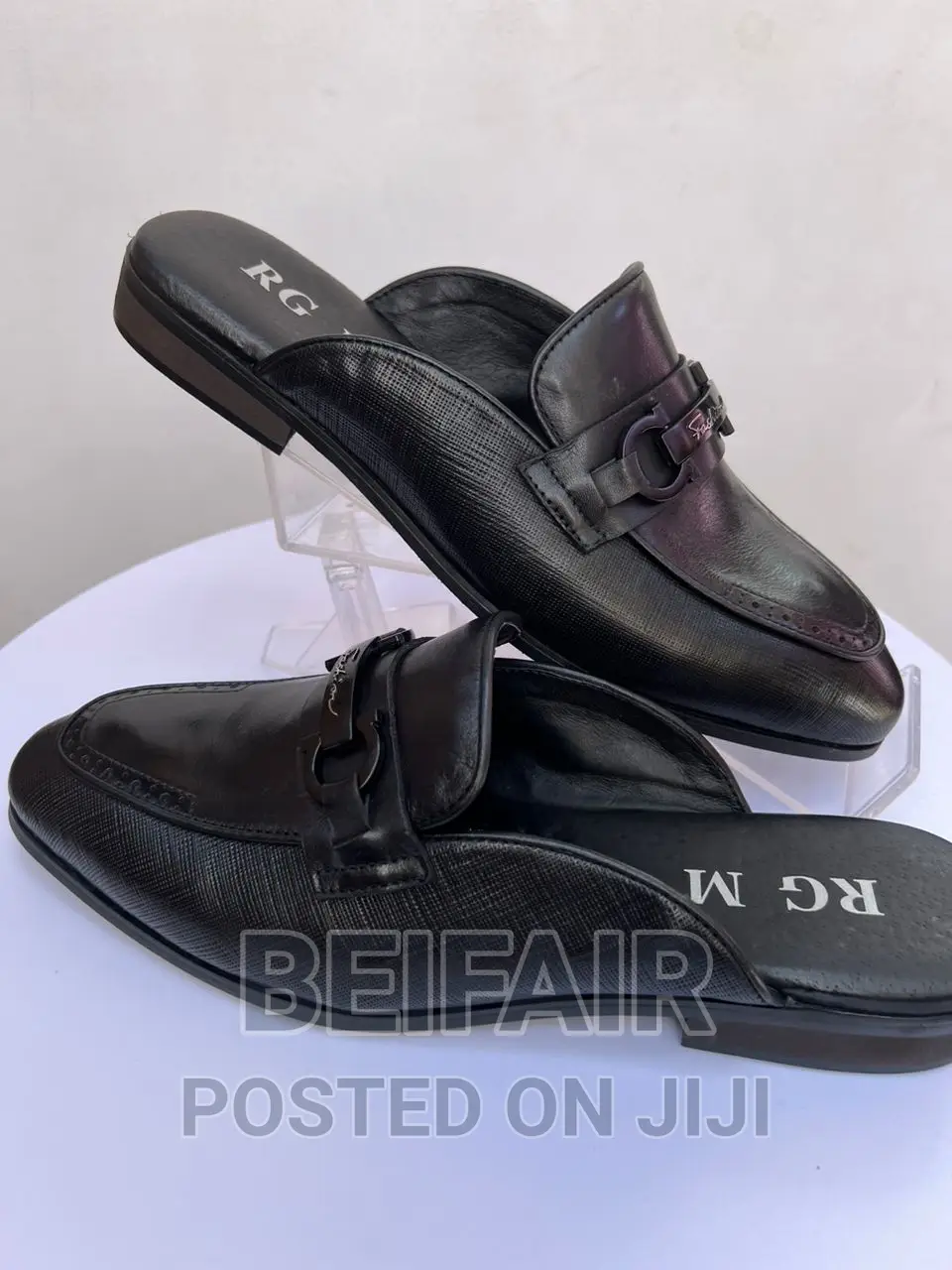 Half Shoes | Viatu Vya Kiume Vya Ngozi