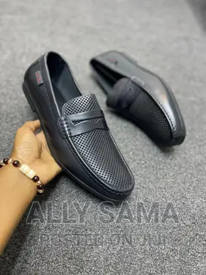 Loafers Calvin Klein Black Pure Leather Original