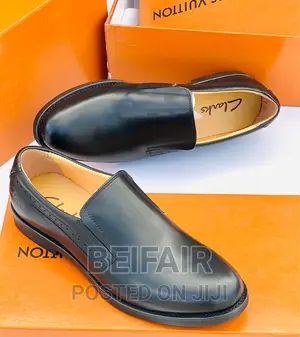 Men's Leather Shoes | Viatu Original Za Kiume