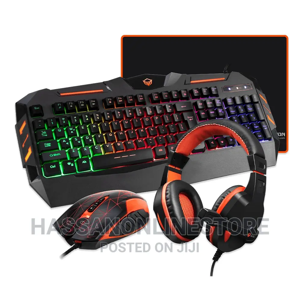Meetion Backlit Gaming Combo Kits 4 in 1 C500