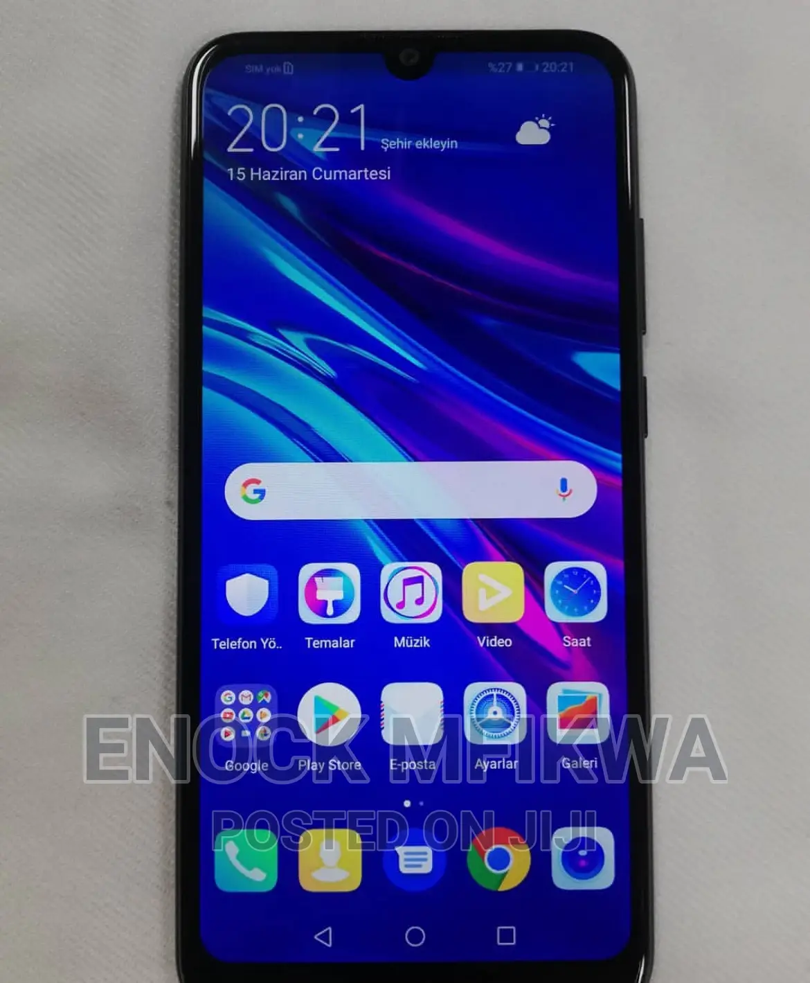 New Huawei Y6 2019 32 GB Black