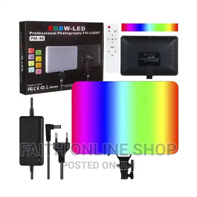 PM36 Photography Fill Light RGB