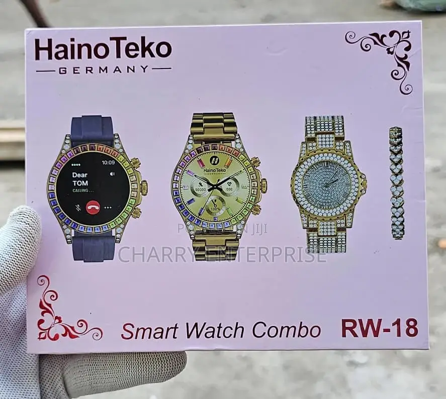 Best Haino Teko Lady's SMART WATCH Combo RW18 From GERMANY