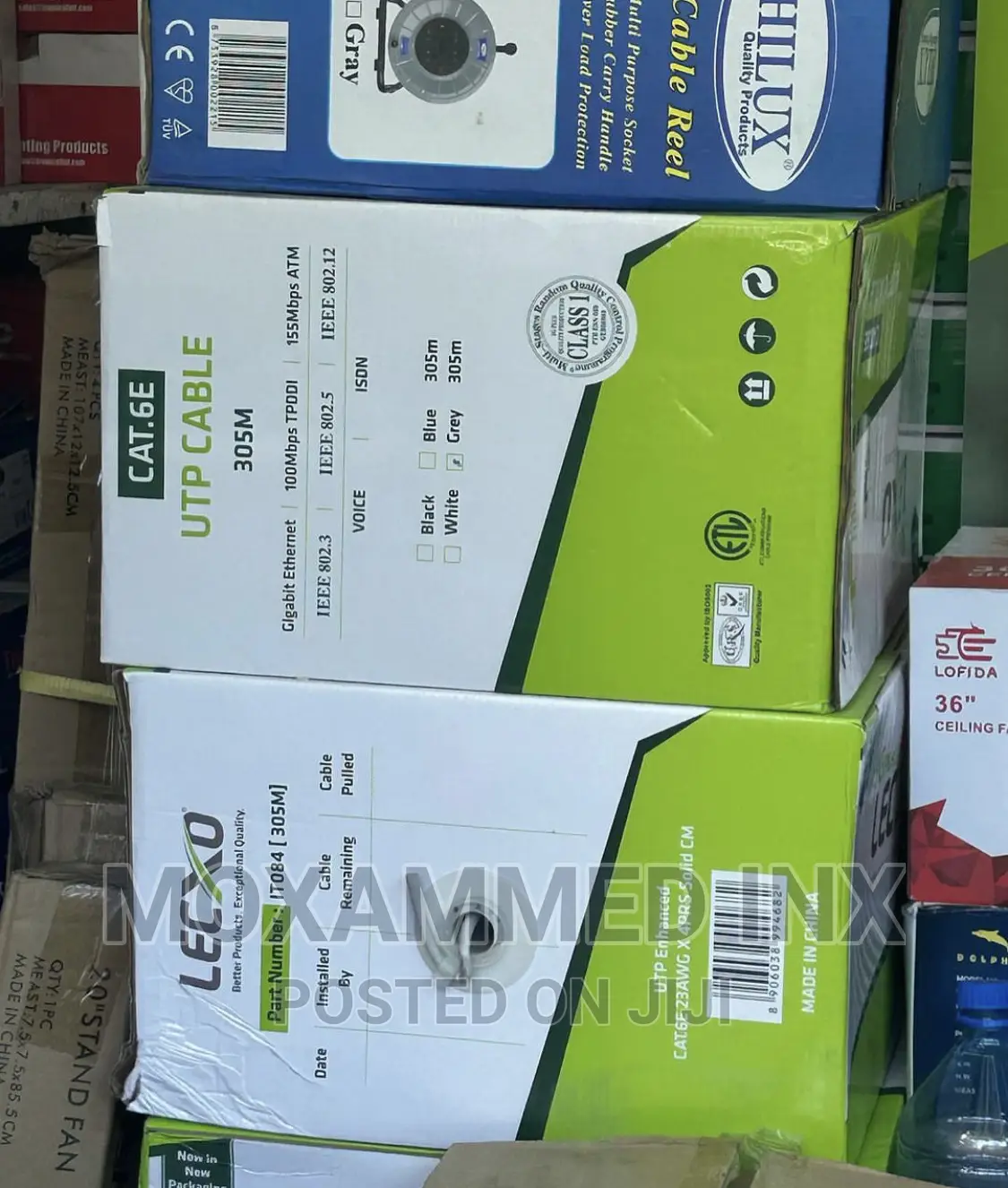 Lecxo Cat 6 Utp Cable