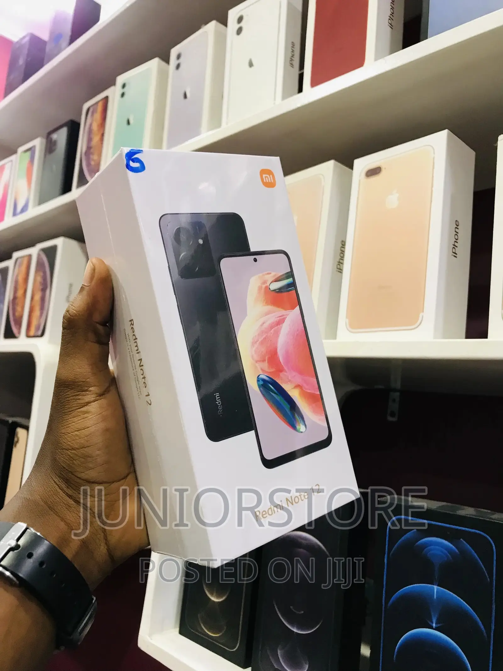 New Xiaomi Redmi Note 12 128 GB Black