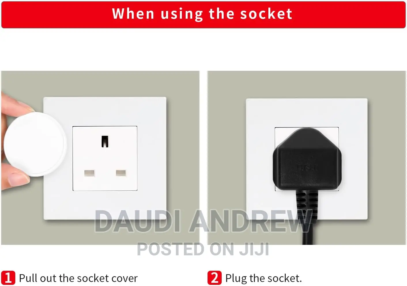 Socket Covers UK, Child Safety Plug Socket