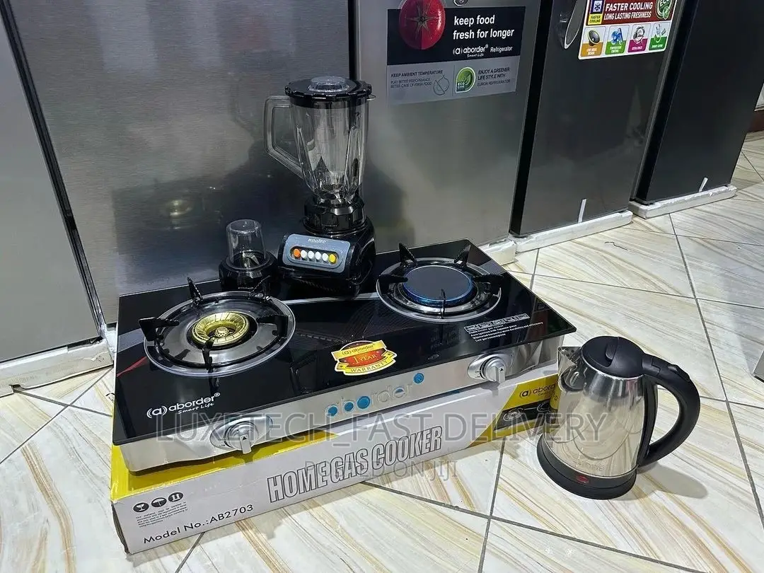 Offer Sale Full Package Gas Cooker+Heater+Blender