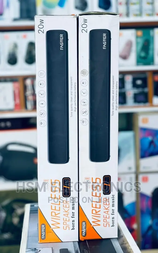 Faster Wireless Bar Speaker