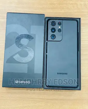 New Samsung Galaxy S21 Ultra 5G 512 GB Black