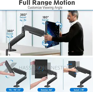 Single Monitor Arm Desk Mount