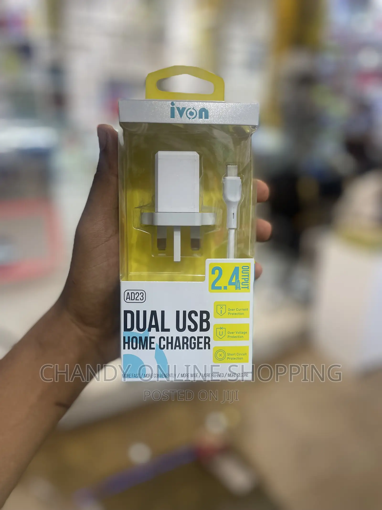Dual USB C Home Charger With 2.4A Output