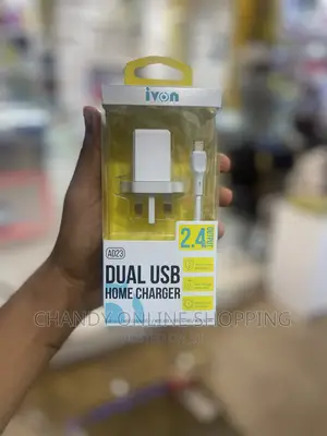 Dual USB C Home Charger With 2.4A Output