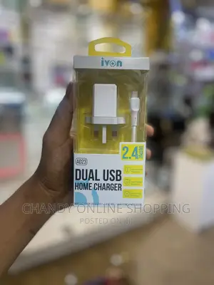 Dual USB C Home Charger With 2.4A Output