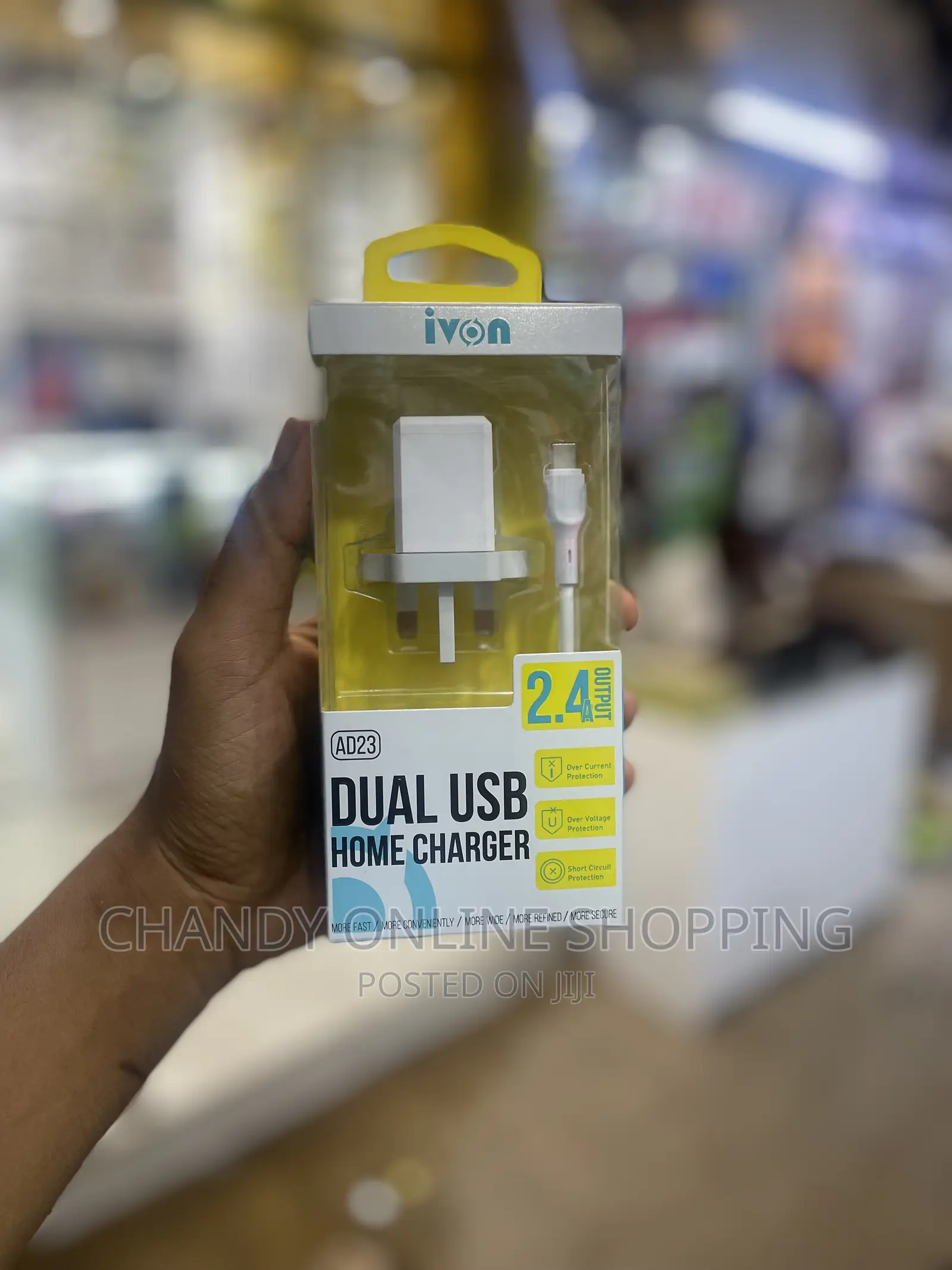 Dual USB C Home Charger With 2.4A Output