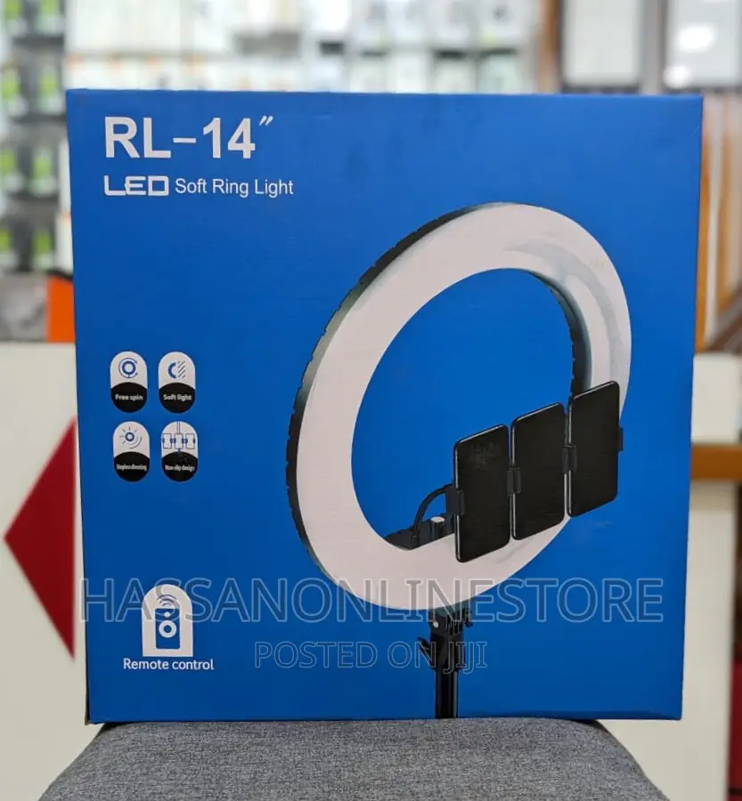 RL-14 LED 14 Inch Ring Light With Tripod Stand